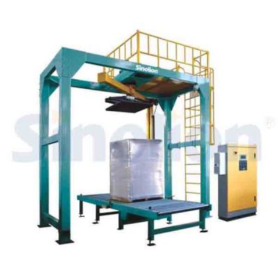 R1800FZ-PLCS懸臂壓頂在線式纏繞包裝機