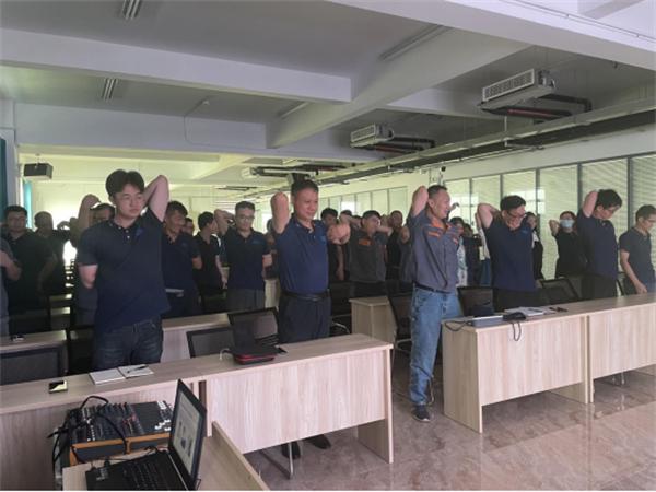 深藍機器纏繞包裝機廠家——“健康急救”專題講座順利召開 深藍機器纏繞包裝機廠家——“健康急救”專題講座順利召開